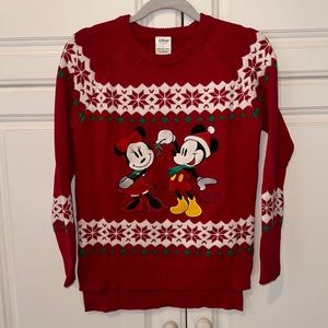 Mickey & Minnie Christmas sweater
